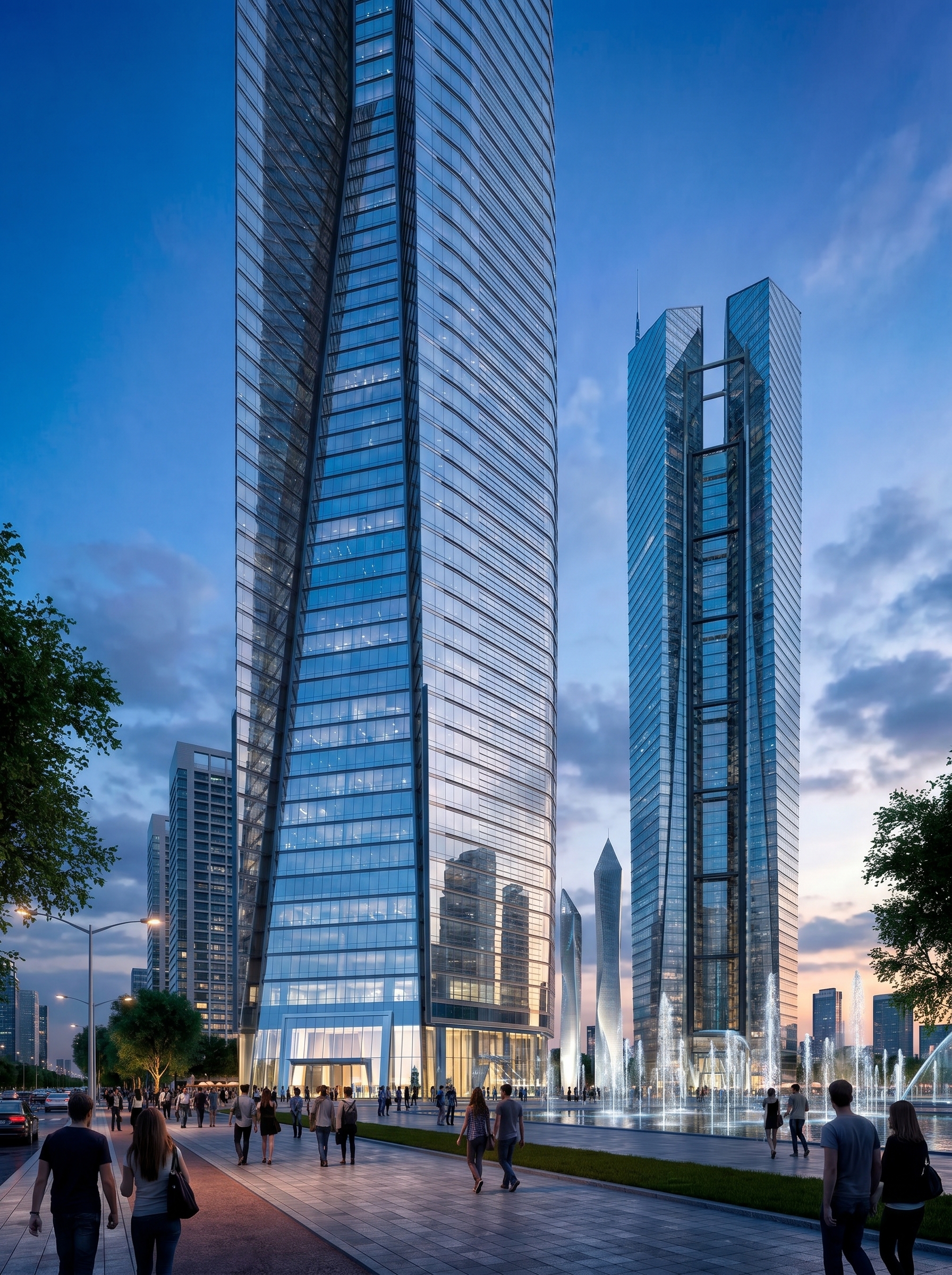 Crescent Tower Complex