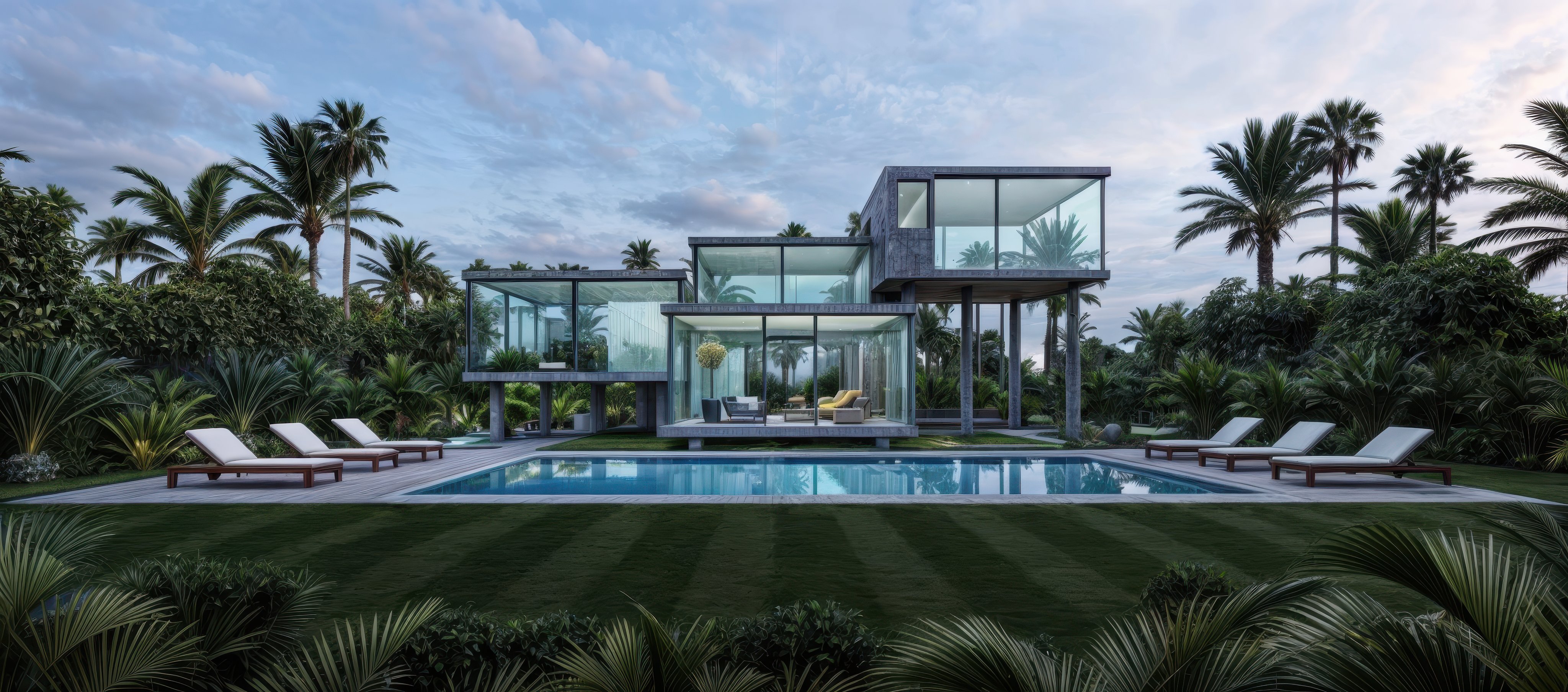 Palms Glass Villa
