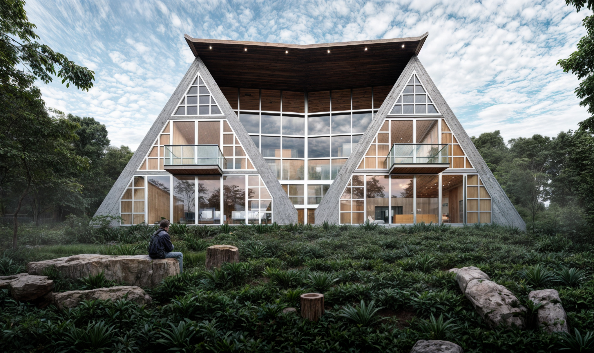 Forest Retreat A-Frame
