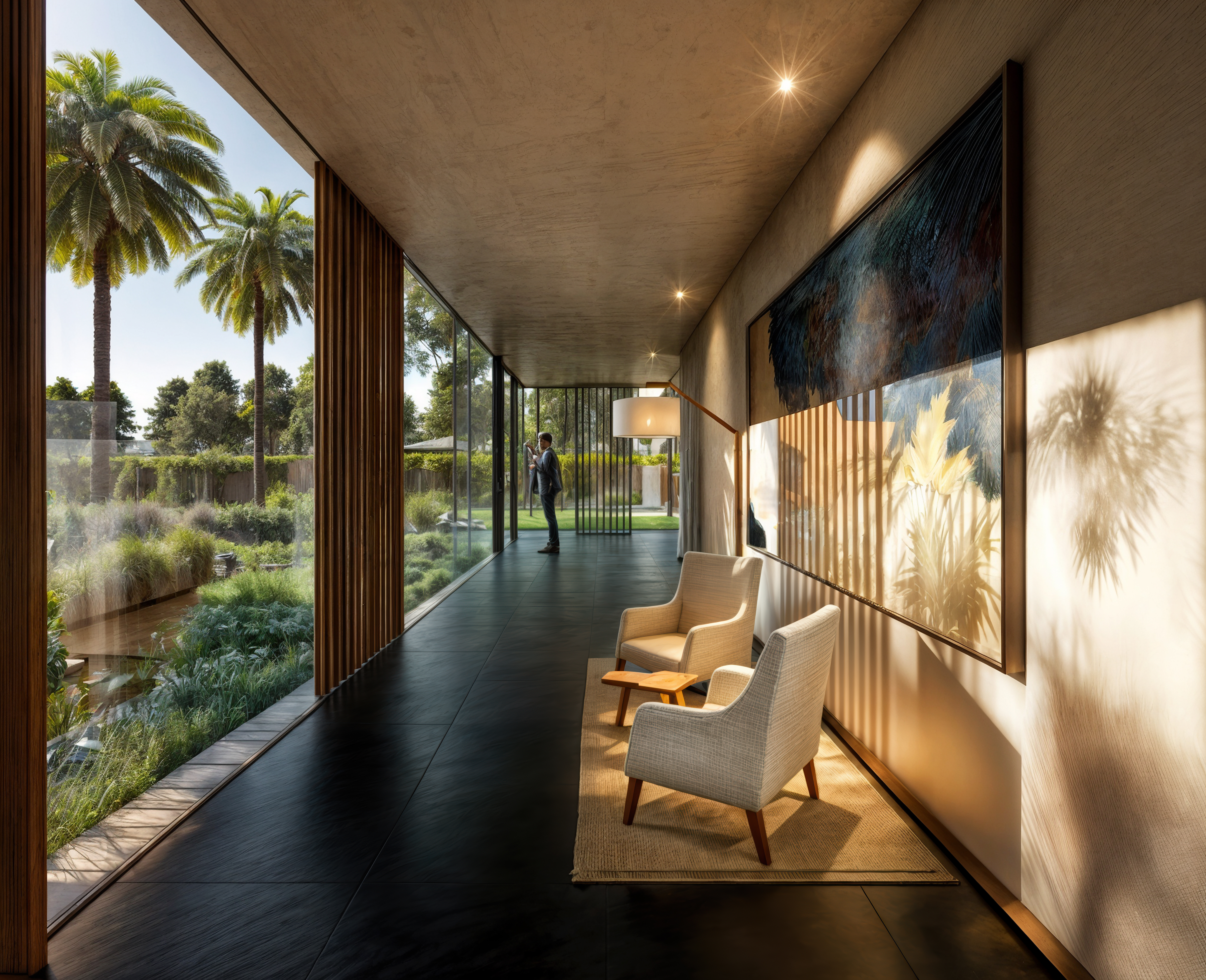 Luxury interior render
